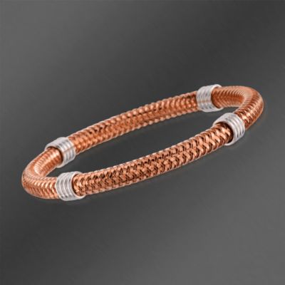 Roberto Coin 18kt Two-Tone Gold "Primavera" Bracelet. 7" &mdash; Alt Image 1