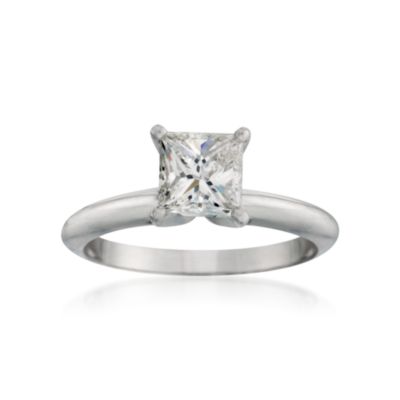 1.25 Carat Certified Diamond Solitaire Engagement Ring in 14kt White Gold &mdash; Alt Image 1