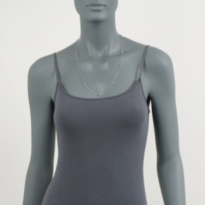 2.95 ct. t.w. Blue Topaz Station Necklace in Sterling Silver. 20" &mdash; Alt Image 4