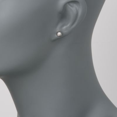 4-Pair 6mm Bead Stud Earring Set In Sterling Silver &mdash; Alt Image 3