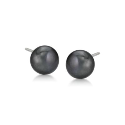 4-Pair 6mm Bead Stud Earring Set In Sterling Silver &mdash; Alt Image 5