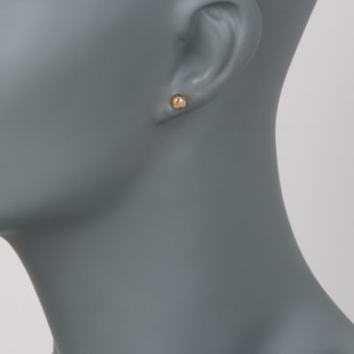 4-Pair 6mm Bead Stud Earring Set In Sterling Silver &mdash; Alt Image 2
