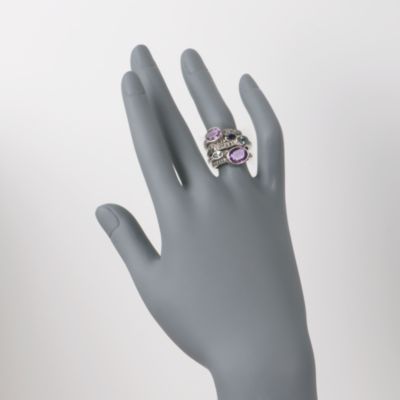 Set of Five 5.15 ct. t.w. Multi-Gem Rings In Sterling Silver &mdash; Alt Image 2