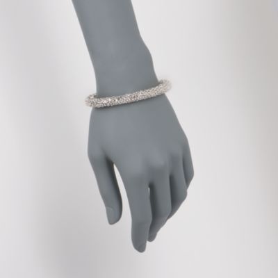 Italian Sterling Silver Bangle Bracelet &mdash; Alt Image 2