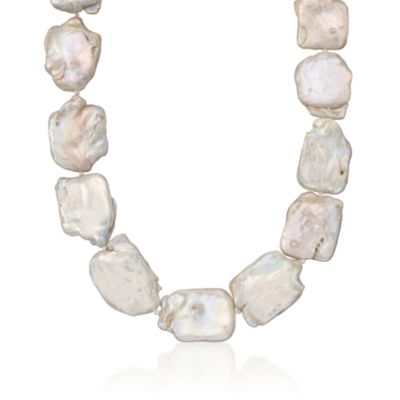 20-25mm Baroque Pearl Necklace With 14kt Yellow Gold Clasp &mdash; Alt Image 1