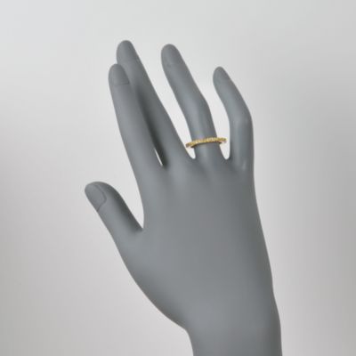 .60 ct. t.w. Yellow CZ Eternity Band in 14kt Gold Over Sterling Silver &mdash; Alt Image 2