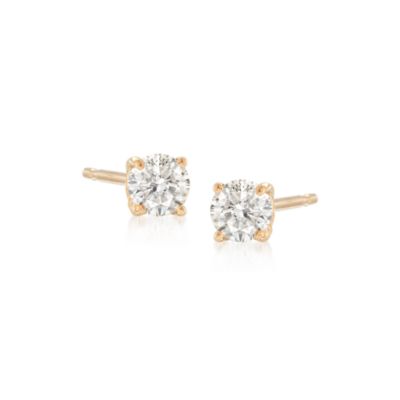.25 ct. t.w. Diamond Stud Earrings in 14kt Yellow Gold &mdash; Alt Image 1