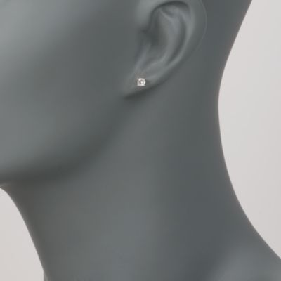 .33 ct. t.w. Diamond Stud Earrings in 14kt White Gold &mdash; Alt Image 2