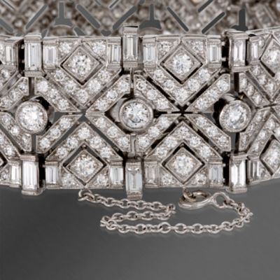 Kwiat 19.09 ct. t.w. Diamond "Deco" Bracelet in Platinum. 7" &mdash; Alt Image 3