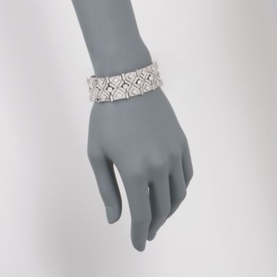 Kwiat 19.09 ct. t.w. Diamond "Deco" Bracelet in Platinum. 7" &mdash; Alt Image 2
