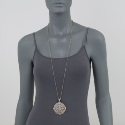 Kwiat 5.92 ct. t.w. Diamond "Vintage" Pendant Necklace in 18kt White Gold. 16" &mdash; Alt Image 2