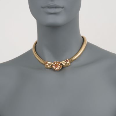 C. 1950 Vintage Tiffany Jewelry .65 ct. t.w. Ruby and .75 ct. t.w. Diamond Necklace in 14kt Two-Tone Gold. 15" &mdash; Alt Image 2
