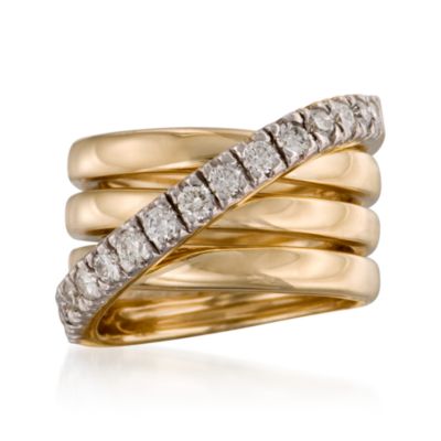 .94 ct. t.w. Diamond Ring in 14kt Yellow Gold. Size 6.5 &mdash; Alt Image 1