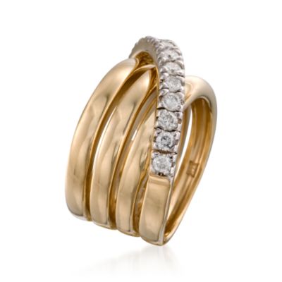 .94 ct. t.w. Diamond Ring in 14kt Yellow Gold. Size 6.5 &mdash; Alt Image 3