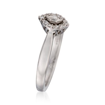 14kt White Gold Diamond Promise Ring &mdash; Alt Image 3
