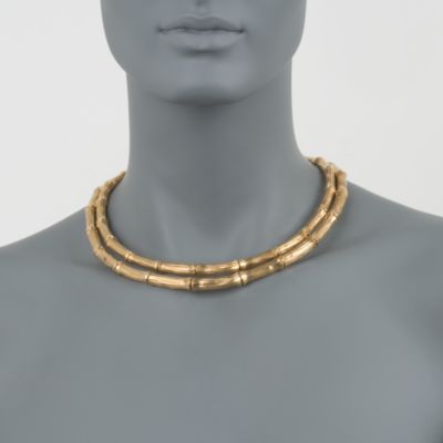 C. 1980 Vintage Cartier Necklace In 18kt Yellow Gold. 16" &mdash; Alt Image 2
