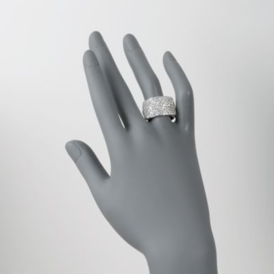 2.75 ct. t.w. Pave CZ Ring in Sterling Silver &mdash; Alt Image 2