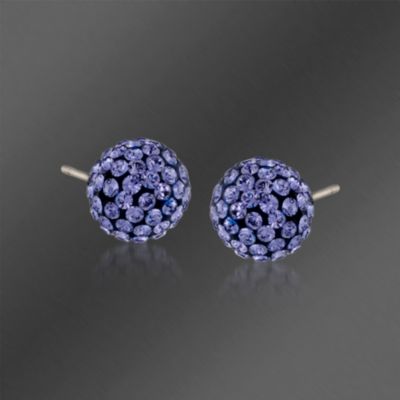 Swarovski Crystal Ball Earrings &mdash; Alt Image 1