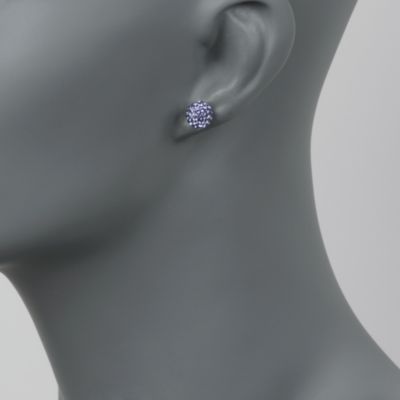 Swarovski Crystal Ball Earrings &mdash; Alt Image 2