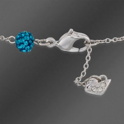 Swarovski Crystal Ball Bracelet. 6.25" &mdash; Alt Image 3
