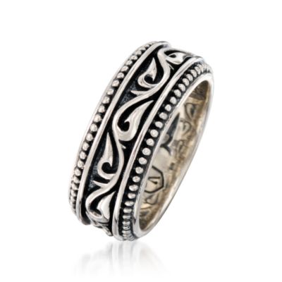 Scott Kay "Twisted Thorn" Men's Sterling Silver Ring &mdash; Alt Image 2