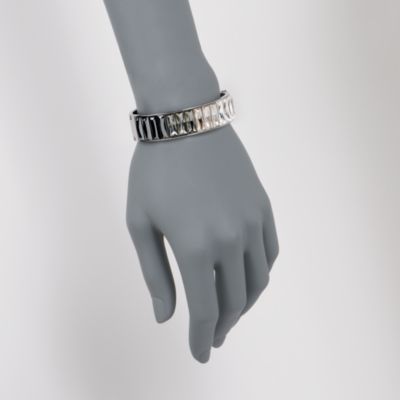 Swarovski Crystal Multicolored Crystal Cuff Bracelet &mdash; Alt Image 2