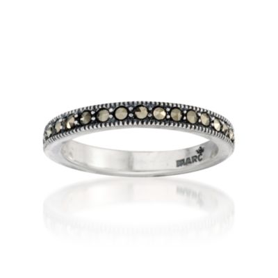 Sterling Silver Eternity Band With Marcasite &mdash; Alt Image 1