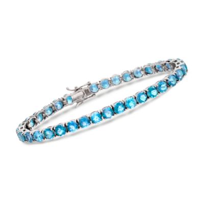 20.00 ct. t.w. Blue Topaz Bracelet in Sterling Silver &mdash; Alt Image 1