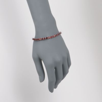 20.00 ct. t.w. Garnet Bracelet in Sterling Silver &mdash; Alt Image 2