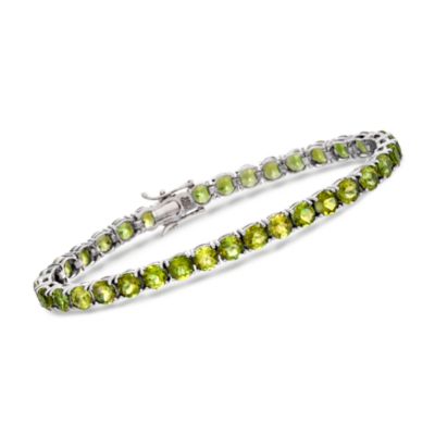18.00 ct. t.w. Peridot Bracelet in Sterling Silver &mdash; Alt Image 1