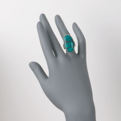Turquoise Ring in Sterling Silver &mdash; Alt Image 2