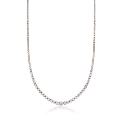 8.00 ct. t.w. Graduated Diamond Necklace in 14kt Yellow Gold &mdash; Alt Image 1