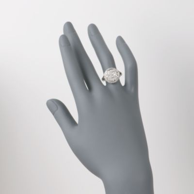 Gregg Ruth 2.00 ct. t.w. Pave Diamond Dome Ring in 18kt White Gold. Size 6.5 &mdash; Alt Image 2