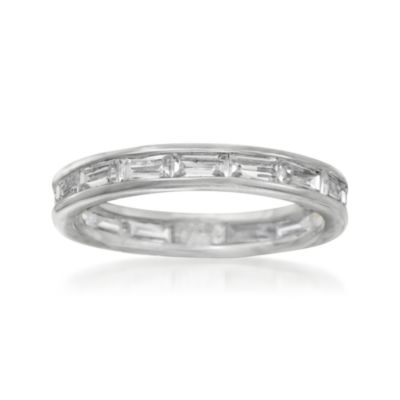 1.50 ct. t.w. CZ Eternity Band in 14kt White Gold &mdash; Alt Image 1