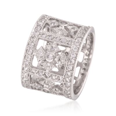 1.90 ct. t.w. CZ Ring in Sterling Silver &mdash; Alt Image 3