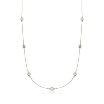 .50 ct. t.w. Diamond Necklace in 14kt White Gold &mdash; Alt Image 1