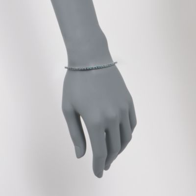 3.00 ct. t.w. Blue Diamond Bracelet In 14kt White Gold &mdash; Alt Image 2