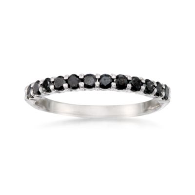 .50 ct. t.w. Black Diamond Ring in Sterling Silver &mdash; Alt Image 1