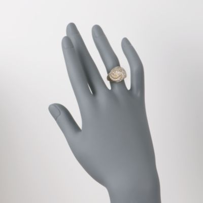 C. 1980 Vintage 1.65 ct. t.w. Diamond Ring in 14kt Yellow Gold. Size 6.75 &mdash; Alt Image 2