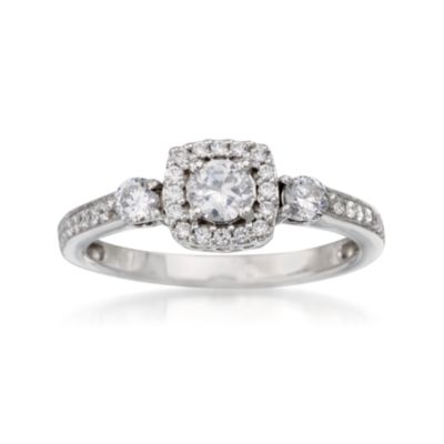 .75 ct. t.w. CZ Ring in Sterling Silver &mdash; Alt Image 1