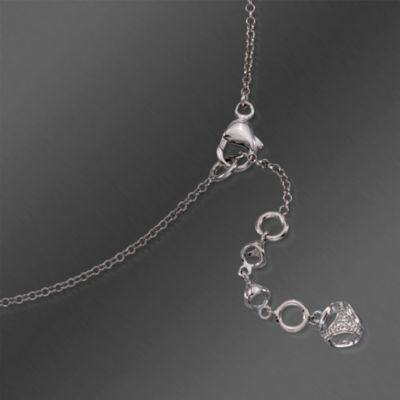Di Modolo "Triadra"  Circle Motif Sterling Silver Necklace. 16" &mdash; Alt Image 3