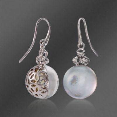 Di Modolo Mother-Of-Pearl Doublet Earrings In Sterling Silver &mdash; Alt Image 3