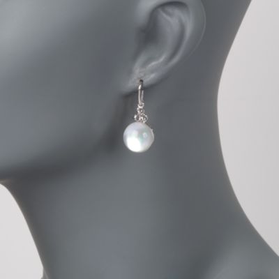 Di Modolo Mother-Of-Pearl Doublet Earrings In Sterling Silver &mdash; Alt Image 2