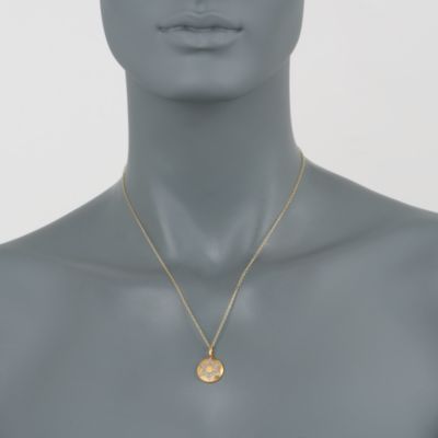 .10 ct. t.w. Diamond Star of David Pendant Necklace in Vermeil. 18" &mdash; Alt Image 2