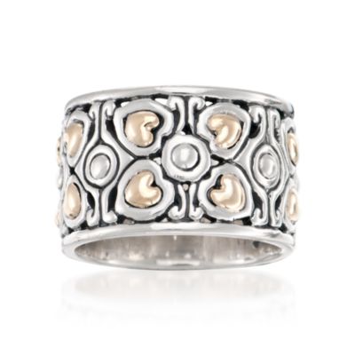Balinese Two-Tone Ring. Size 5 &mdash; Alt Image 1