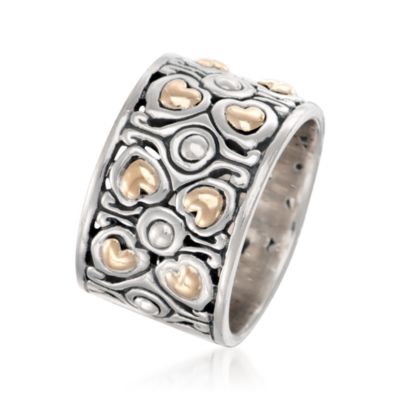 Balinese Two-Tone Ring. Size 5 &mdash; Alt Image 3