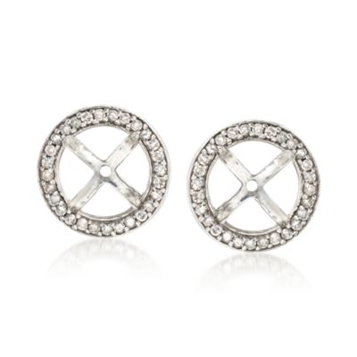 3-Pair Set of 26.00 ct. t.w. Multi-Gem Earrings With .40 ct. t.w. Diamond Earring Jackets in Sterling Silver &mdash; Alt Image 3