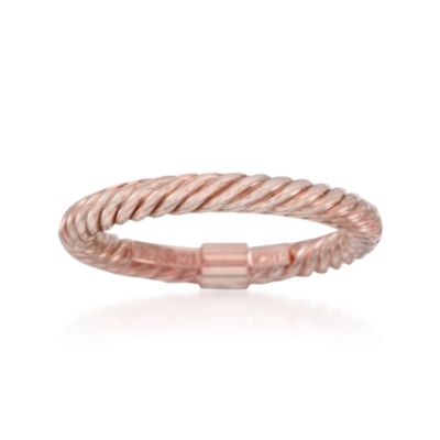 14kt Rose Gold Twisted Ring &mdash; Alt Image 1