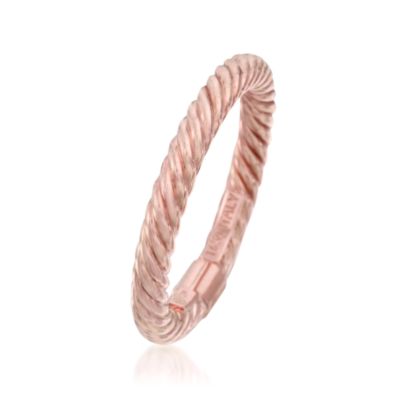 14kt Rose Gold Twisted Ring &mdash; Alt Image 3