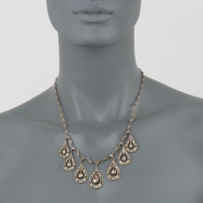 C. 1920. Vintage 4.75 ct. t.w. Diamond Necklace in Two-Tone. 19" &mdash; Alt Image 2